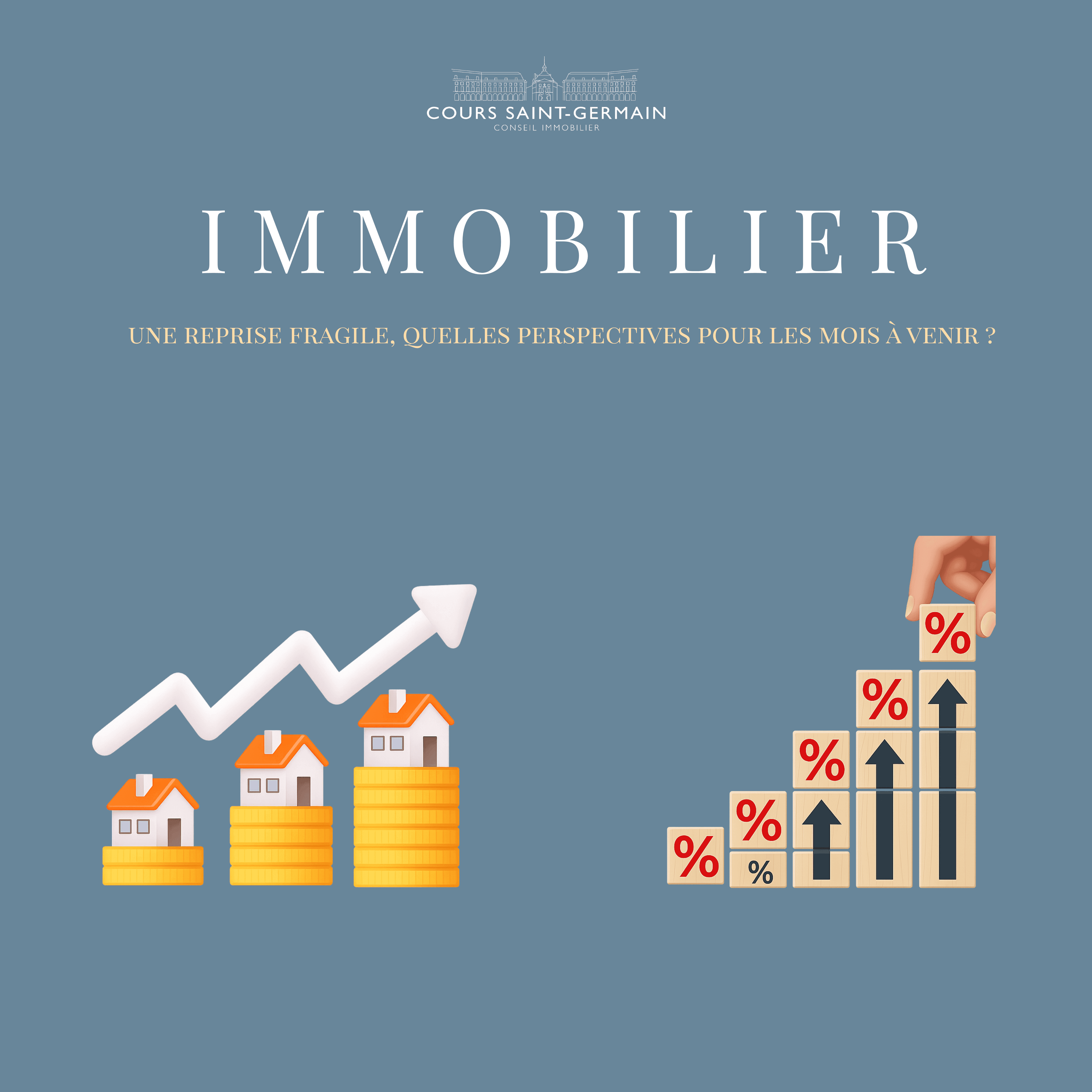 reprise marche immobilier perspectives 2024 2025