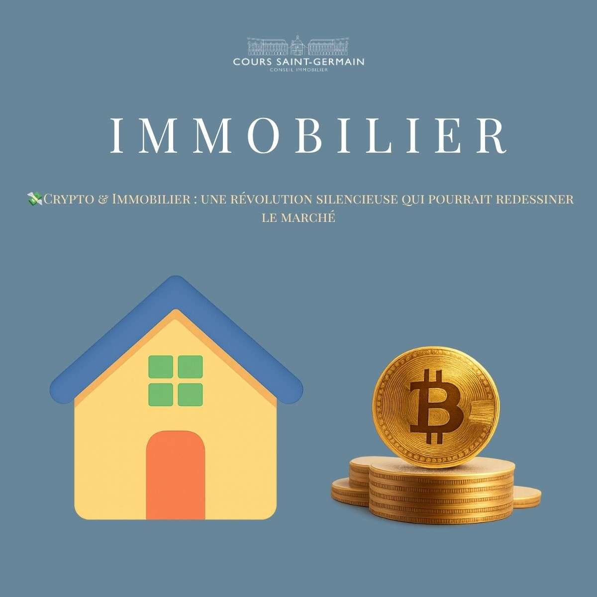 Transaction immobilière réalisée en cryptomonnaies avec sécurisation des fonds et intervention notariale en France.